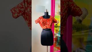 3 dart blouse pattern making &amp; stitching. #stitching#sewing#pattern making#blouse#fashiondesigner