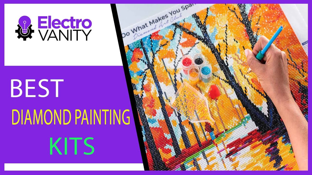 Top 5 Best Diamond Painting Kits Reviews and YouTube