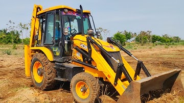 My New JCB 3DX ECO First Time working on field First working experience of New JCB Machine