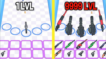 MAX LEVEL in Merge Gun: Idle Defence Game