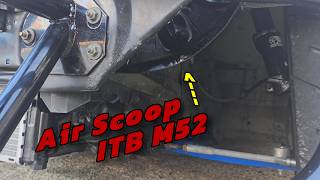Air Scoop Artigianale ITB su M52 🔥 Drift Build BMW E46 328i