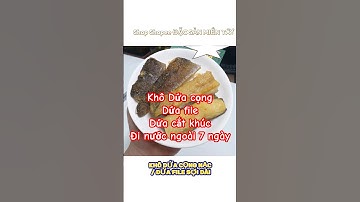 KHÔ DỨA CỌNG / DỨA FILE / DỨA CẮT KHÚC / Dứa cọng nạc file hàng khô đi Nước ngoài được 7 ngày