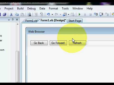 How to make a Basic Web Browser.avi