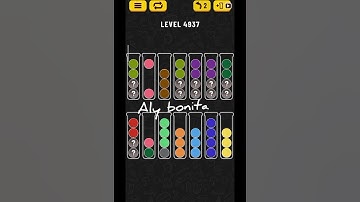ball sort puzzle level 4937