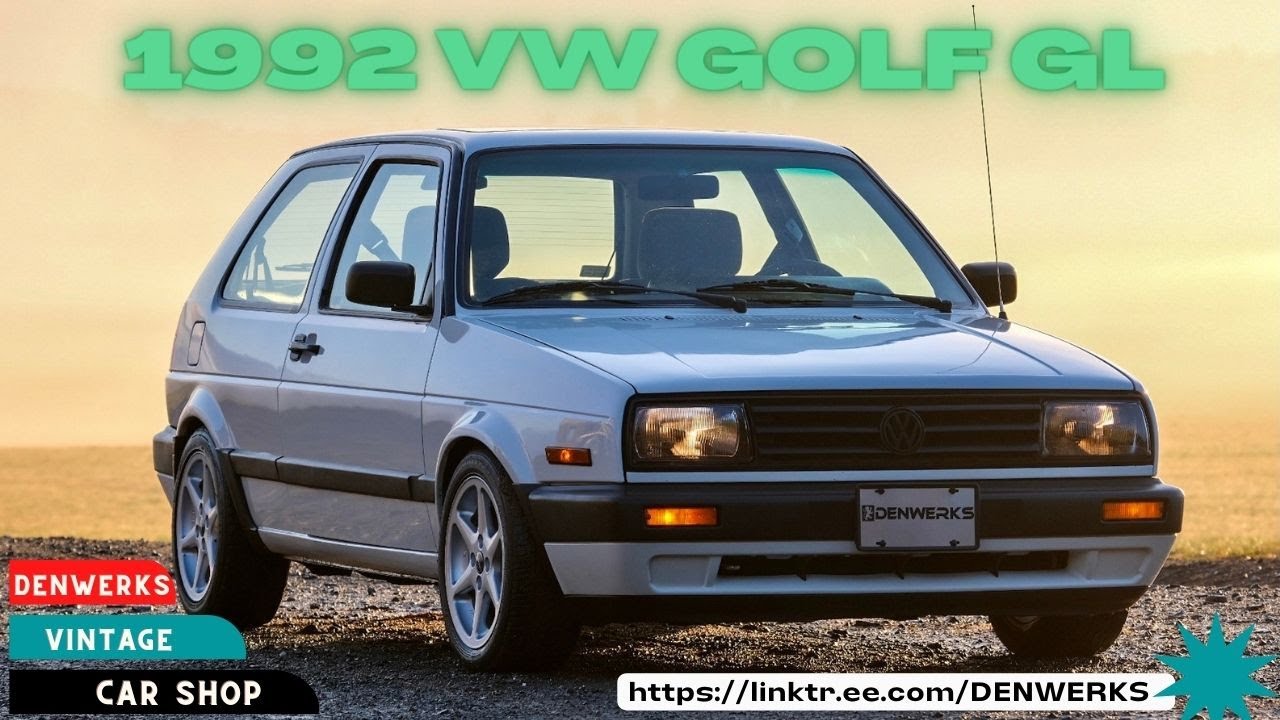 1992 Volkswagen Golf GL - YouTube