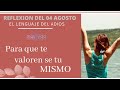 04 de Agosto Para que te valoren se tu mismo | Melody Beattie