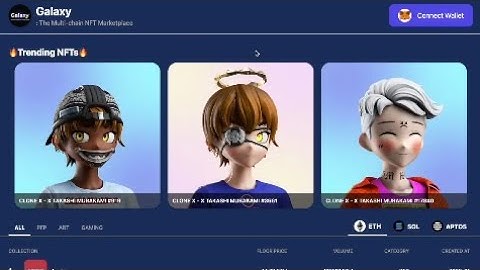 [토이프로젝트] Galaxy | Multi-chain NFT Marketplace