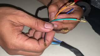 TMX ALPHA 125 UNBOXING left and right handle switch and color coding