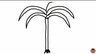 How to draw a sugarcane / கரும்பு வரைவது எப்படி / Prasanth art / step by step drawing