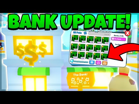 *NEW*  [🏦 BANK!] UPDATE IN PET SIMULATOR X IS INSANE! NEW BANK LOOT BAGS & MORE! | Roblox