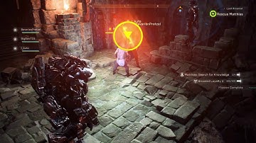 Anthem - Lost Arcanist: Rescue and Speak With Matthias Sumner Sequence, End of Mission (2019)