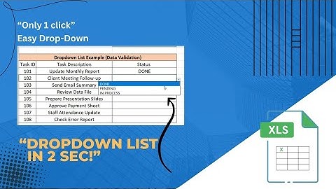 Create Drop-Down List in Excel (Super Easy Guide!)