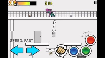 Anger of Stick: Friend - Round 1 - Gameplay on iPod touch