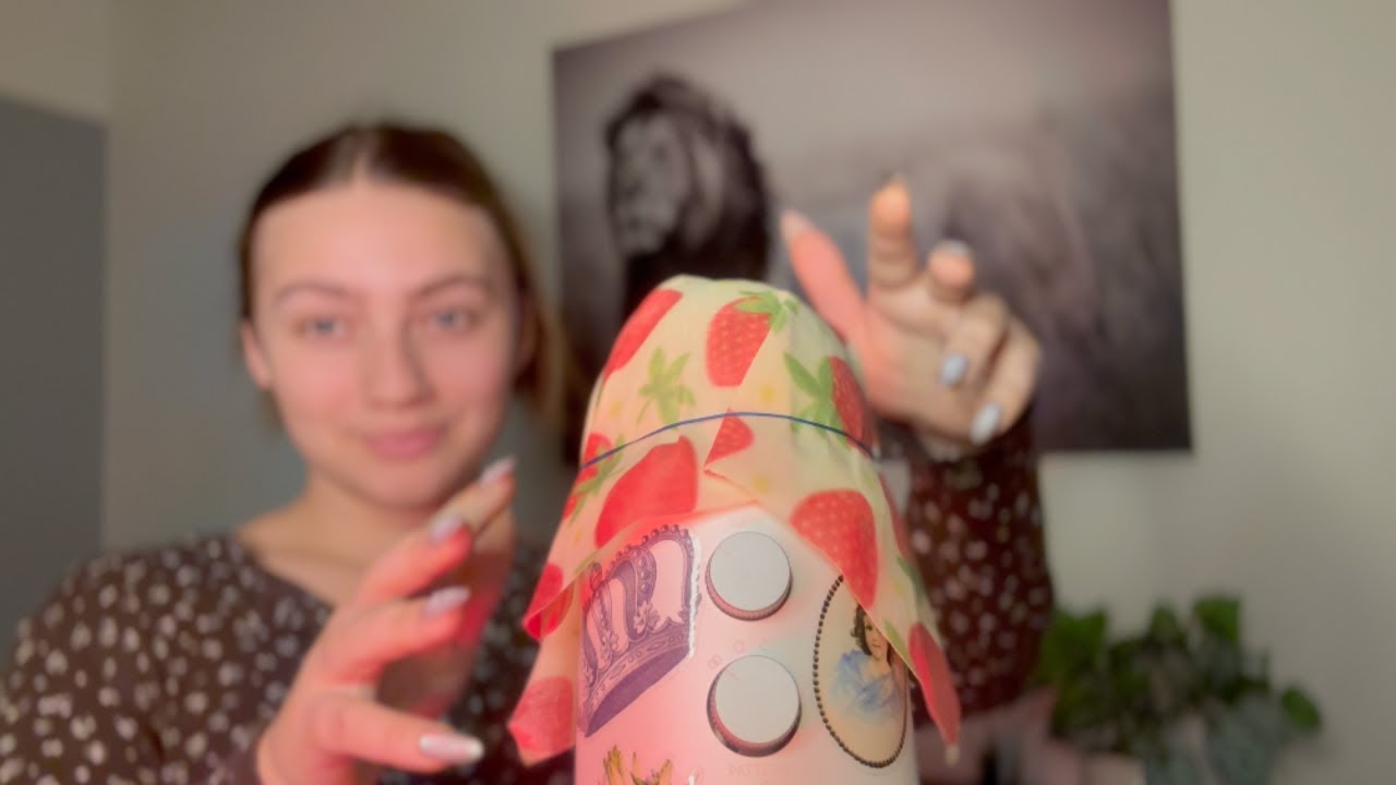 ASMR 🐝🕯️ 20 Minutes of Beeswax Tapping ON THE MIC (No Talking... after the intro)