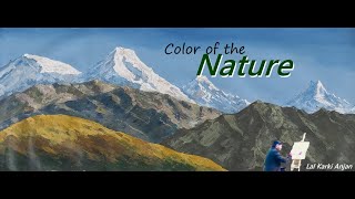 Color Of The Nature Lal Karki Anjan Kala Kendra Artpokhara
