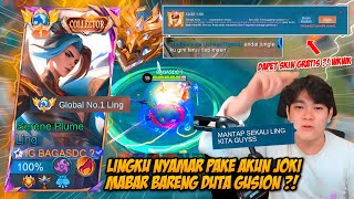 LINGKU AKHIRNYA BISA MABAR BARENG DUTA GUSION JONATHAN LIANDI !? SAMPE DAPET SKIN GRATIS WKWK - MLBB