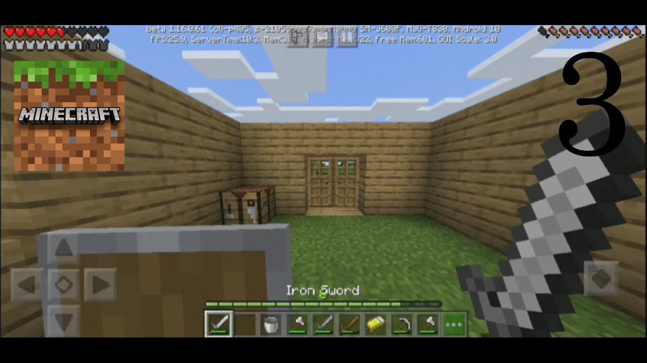 Let's Play: Minecraft Survival Part 3 (Gameplay) - YouTube