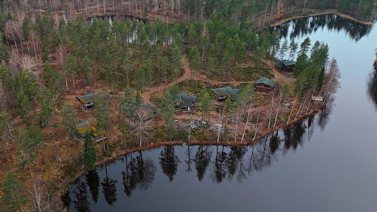Hylätty lomakeskus ilmasta