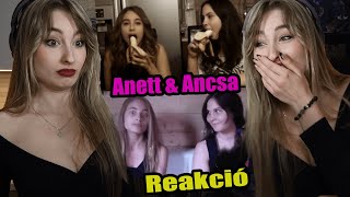 REAKCIÓ I Nézzünk egy privát videót?!🤣😐 - Anett &amp; Ancsa