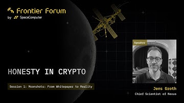 Frontier Forum Keynote: Jens Groth, Nexus