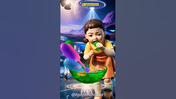 Squid Game AI Korean Ice Cream ASMR @AprilAI.Channel #asmr #squidgame #squidgame2 #ai #3d