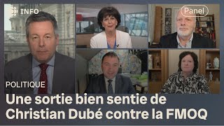 Le ton monte entre Christian Dubé et les médecins | Mordus de politique