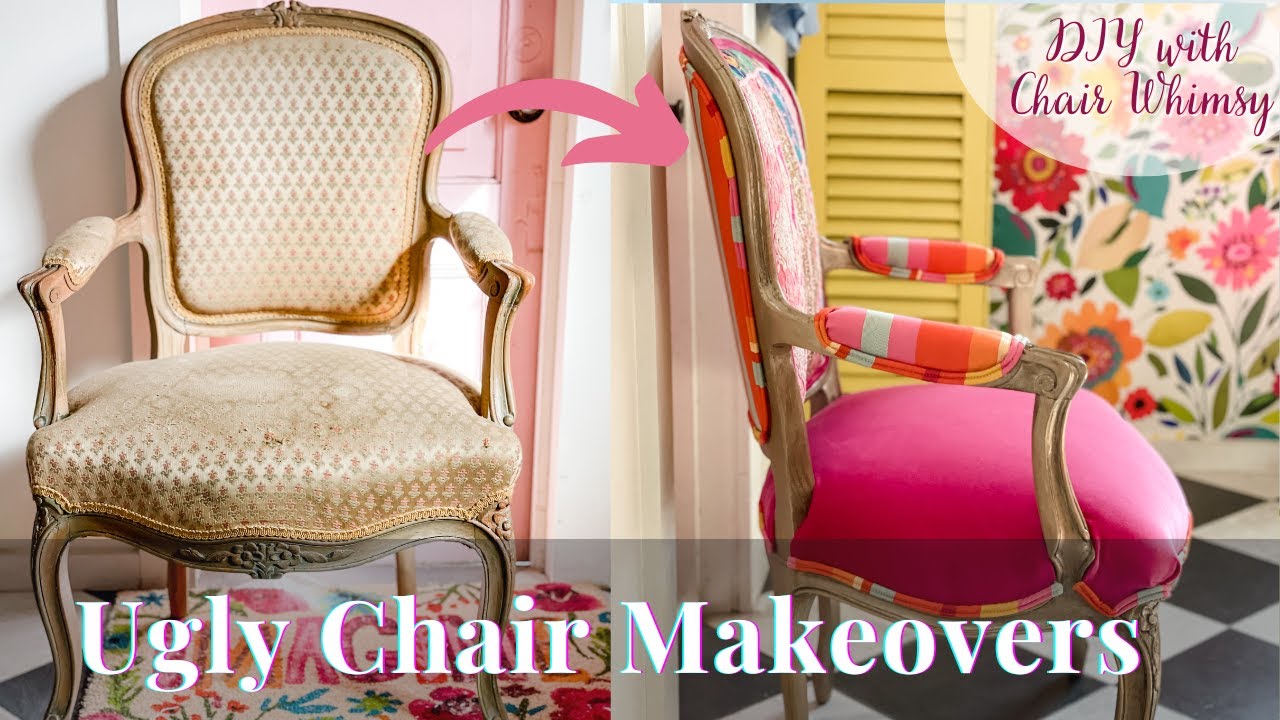 Top 3 Ugly Chair Makeovers That Look Amazing Youtube