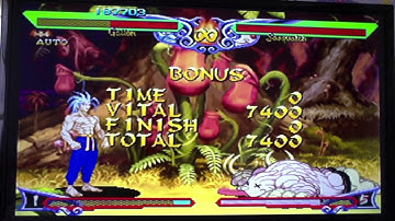 Vampire Darkstalkers Collection (PS2): VH2 Gallon Jon Talbain Arcade Gameplay