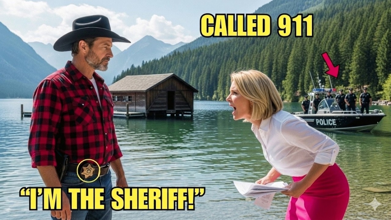 HOA Karen Called 911 Claiming My Cabin Was Hers—She Didn’t Know I’m the Sheriff