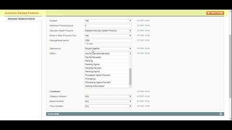 Magenta 1  Extension - Automatically show related products