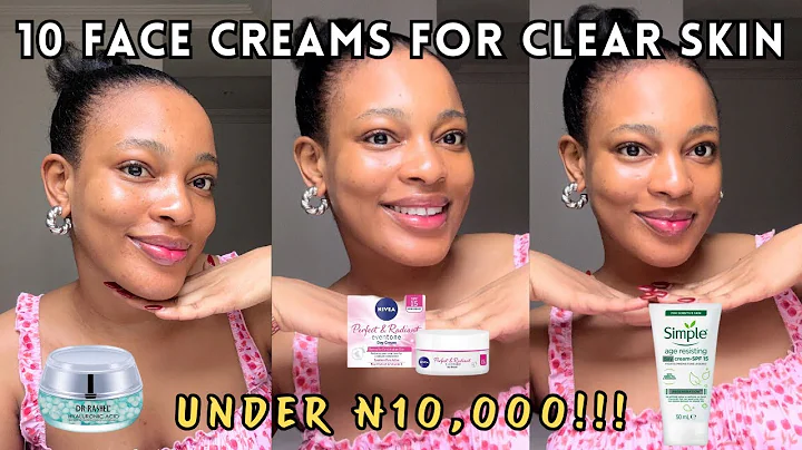 My Top 10 Affordable Face Creams for Healthy Glowing skin #simple #nivea