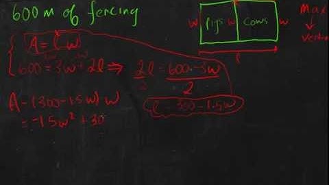 Finding the Maximum Area of a Rectangle (Hard example)