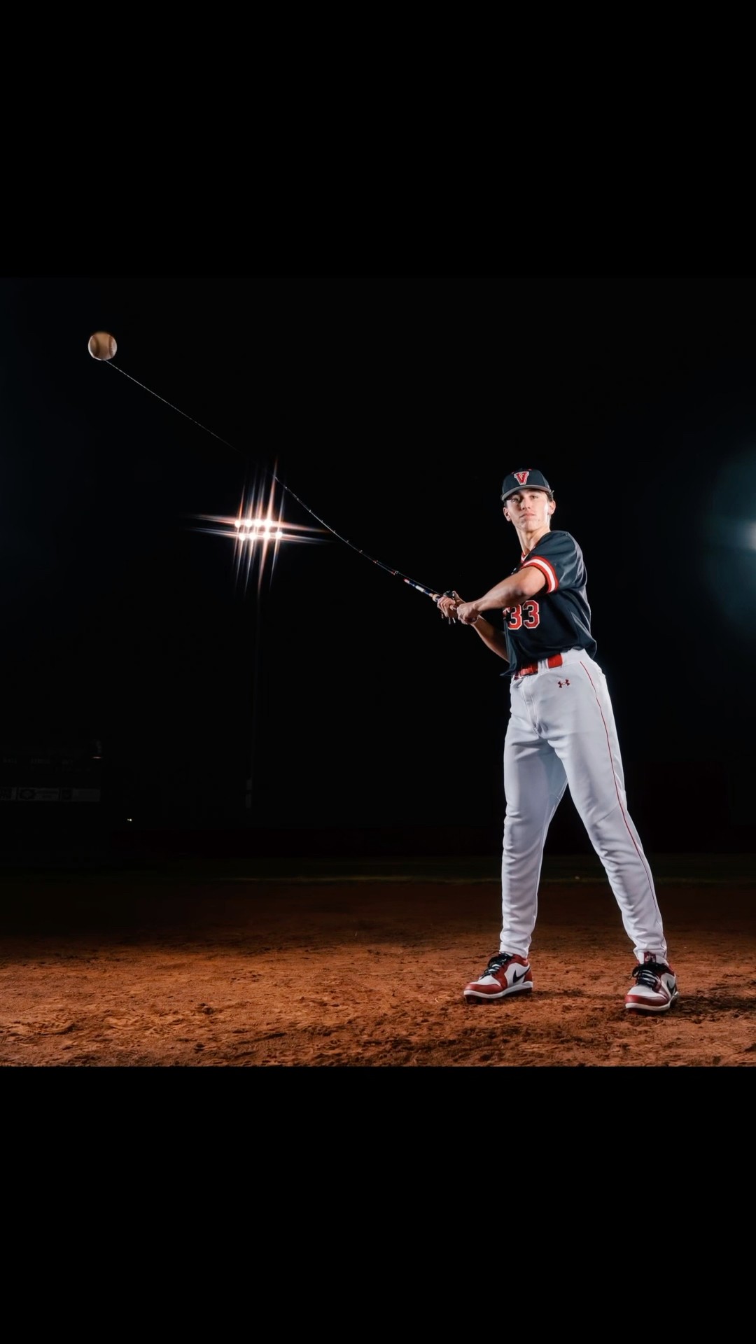 Baseball fishing! Baseball pose idea! #baseball #fishing #sportsphotography