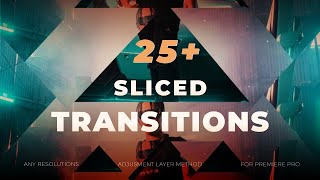 Sliced Transitions Premiere Pro Presets