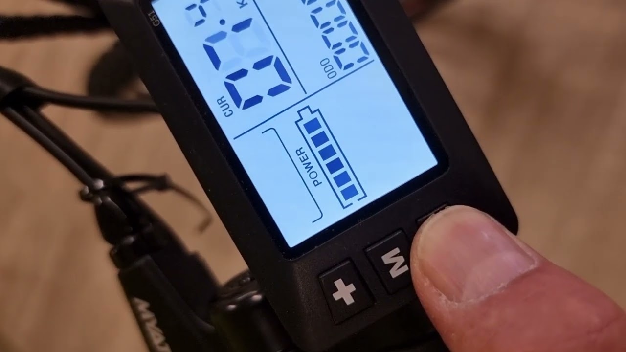 Myatu E301 E Bike Display Erklärung