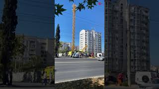 ❗️ Строительный кран рухнул в Севастополе: один человек погиб, двое пострадали #чп #крым