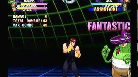 MvC2: Ryu 100% Combo (1 meter)