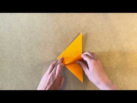 Faire un renard en origami