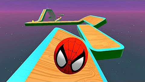 Sky Rolling Ball 3D - All levels Gameplay Walkthrough Android iOS (levels 737-738)