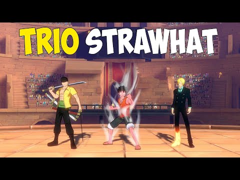 Video ☠️Sanji, Zoro, Luffy 1vs3 PvP Gameplay - One Piece... - youtube