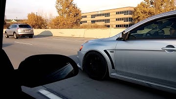 Cobalt ss sedan vs Evo x first run