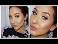 Valentines Day Makeup look | Girly Glitter Glam