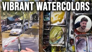 How to ALWAYS achieve VIBRANT Watercolor