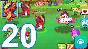 Monster Squad - Gameplay Walkthrough Part 20 -  (Hard) Sprout Island (iOS, Android)