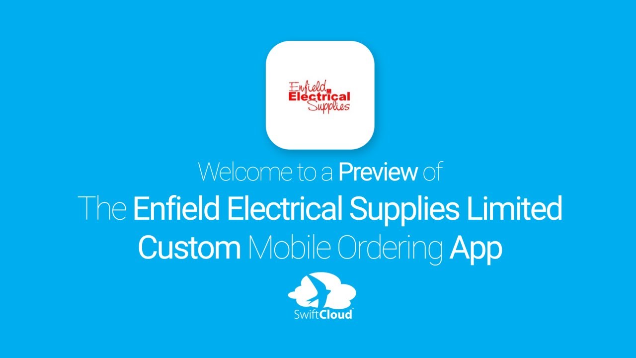 Enfield Electrical Supplies Limited Mobile App Preview ENF651W