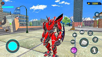 Mirage Multiple Transformation Jet Robot Car Game 2020 #2 - Android Gameplay