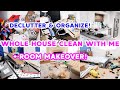 EXTREME ULTIMATE WHOLE HOUSE CLEAN WITH ME! CLEANING MOTIVATION 2021! DECLUTTER ROOM TRANSFORMATION