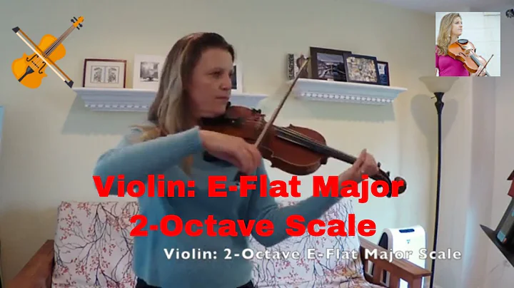 Violin E-Flat Major 2-Octave Scale - Tutorial & Performance