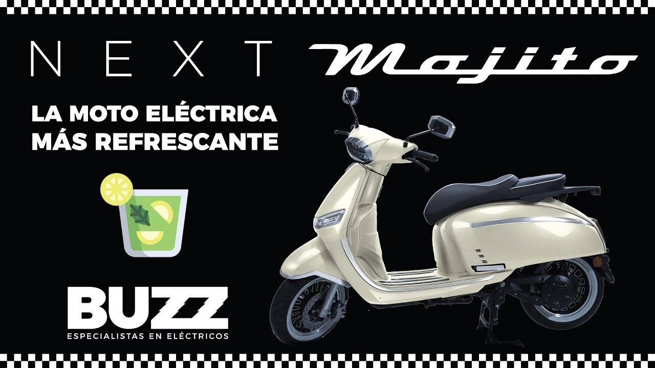 ⚡️Next Mojito⚡️La moto eléctrica más refrescante⚡️ @Muévete sin humos!!! 