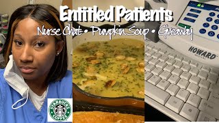 🥤Starbucks Giveaway| Let’s talk about ENTITLED Patients| Fall Pumpkin Soup🎃